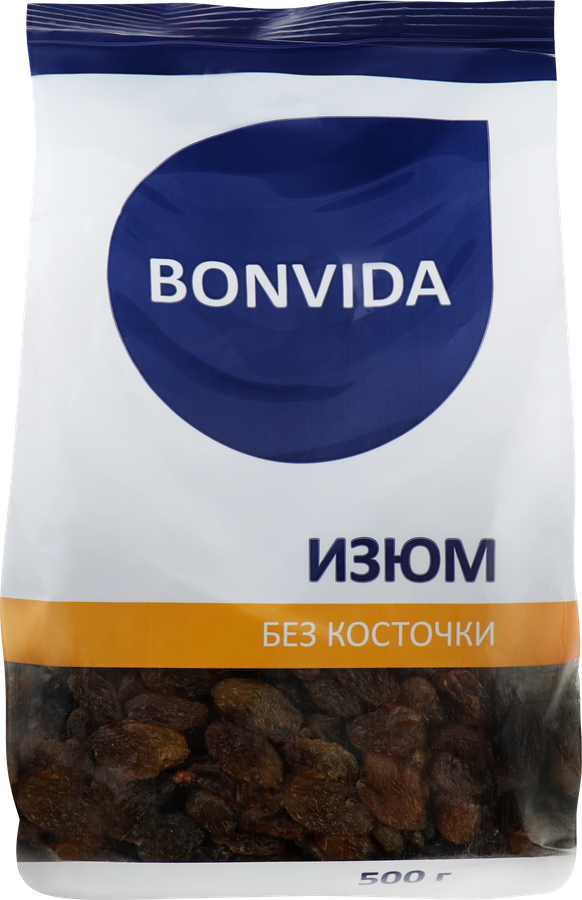 Изюм светлый BONVIDA, 500г