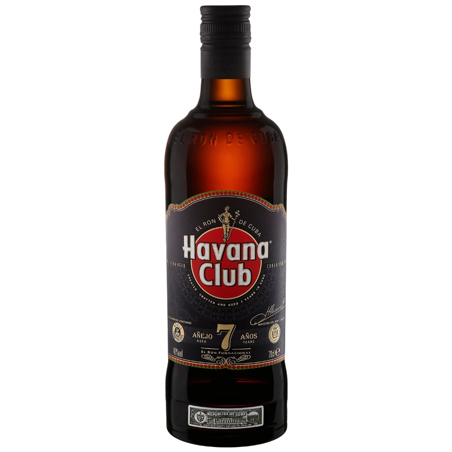 Ром HAVANA CLUB Anejo 7 лет 40%, 0.7л