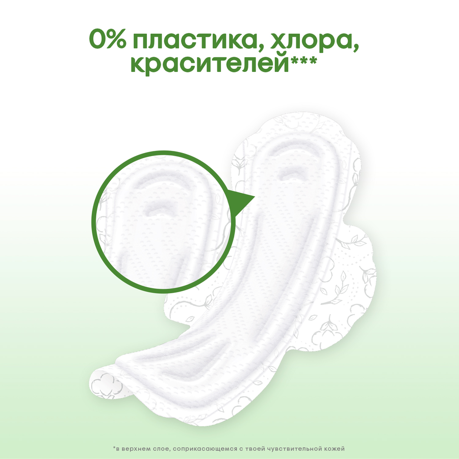 Прокладки ночные KOTEX Natural, 12шт, предпросмотр