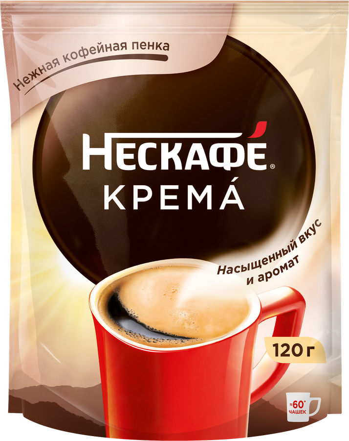 Кофе растворимый НЕСКАФЕ Classic Crema натуральный, 120г