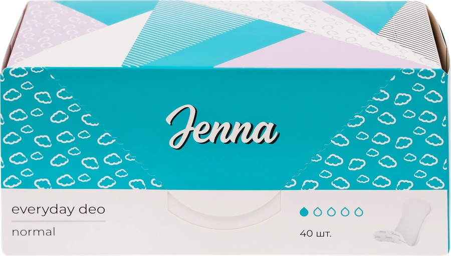 Прокладки ежедневные JENNA Everyday Deo Normal, 40шт