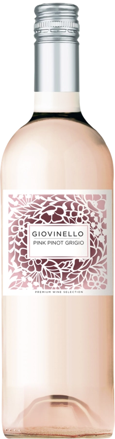 Вино GIOVINELLO PINK Пино Гриджио сортовое розовое полусухое, 0.75л