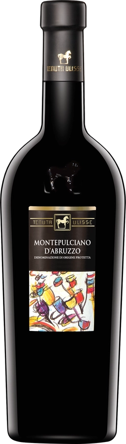 Вино TENUTA ULISSE Montepulciano D'Abruzzo красное полусухое, 0.75л