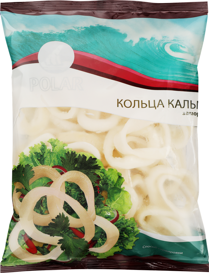 Кальмар замороженный POLAR кольца, 500г