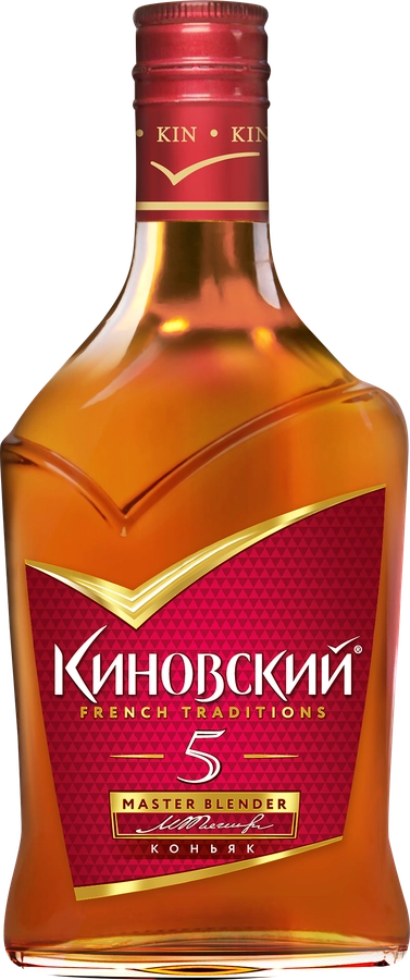 Коньяк КИНОВСКИЙ 5 лет, 40%, 0.25л