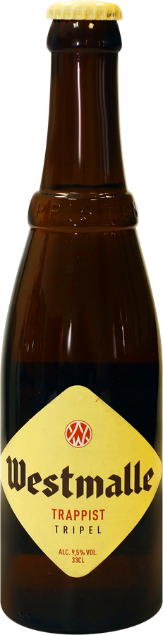 Пиво светлое WESTMALLE Trappist Tripel Бельгийский траппистский эль фильтрованное непастеризованное 9,5%, 0.33л, предпросмотр