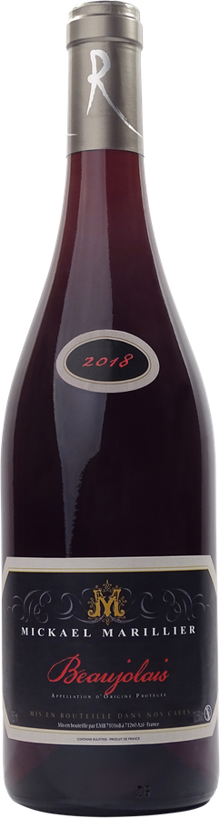 Вино MICKAEL MARILLIER BEAUJOLAIS Бургундия красное сухое, 0.75л