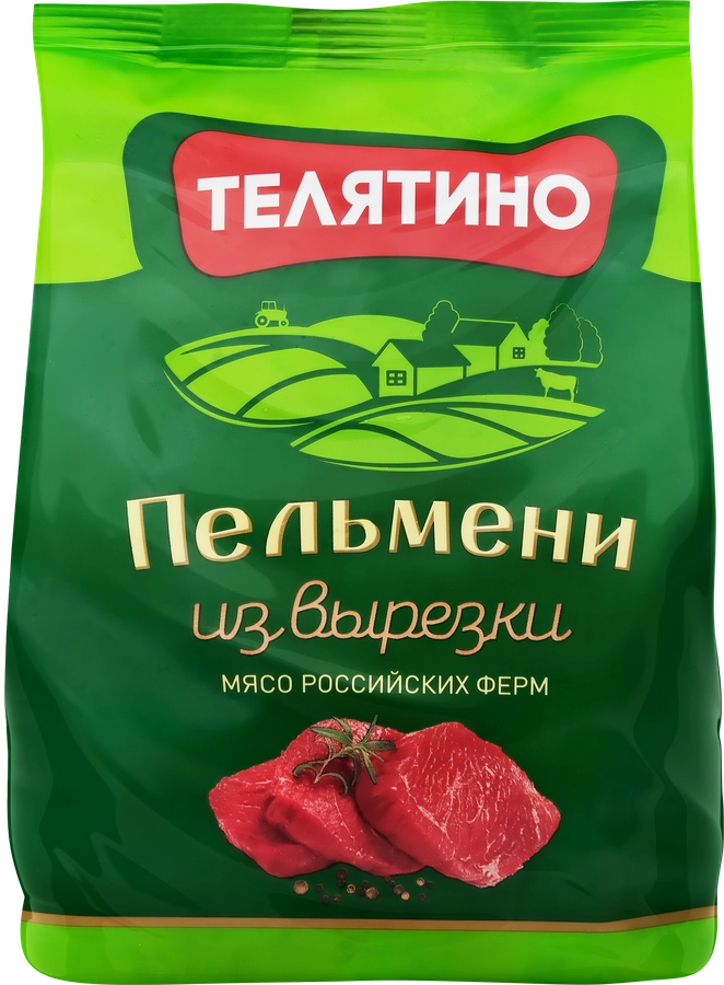 Пельмени ТЕЛЯТИНО из вырезки, 430г