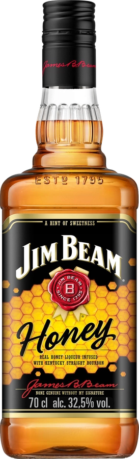 Напиток спиртной JIM BEAM Honey, 32,5%, 0.7л