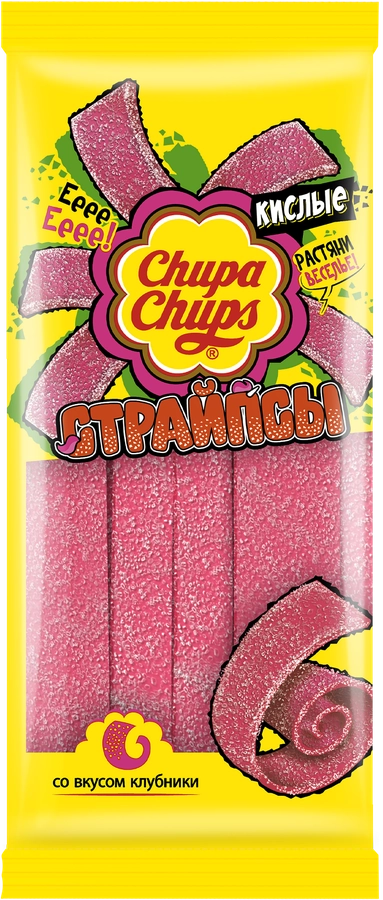 Мармелад CHUPA CHUPS Страйпсы, 120г