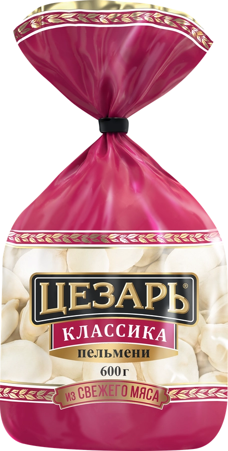 Пельмени ЦЕЗАРЬ Классика, 600г