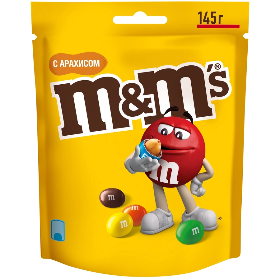 Драже M&M'S Арахис, 145г