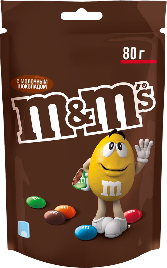 Драже M&M'S Шоколад, 80г