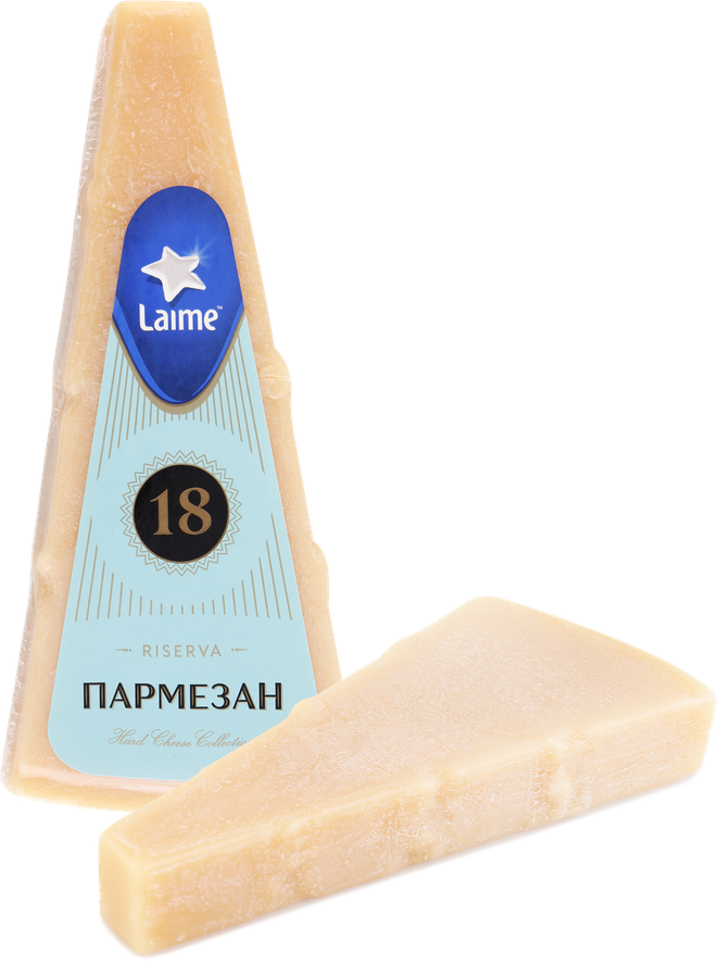 Сыр GRAN RISERVA Пармезан 40%, 18 месяцев, без змж, 180г