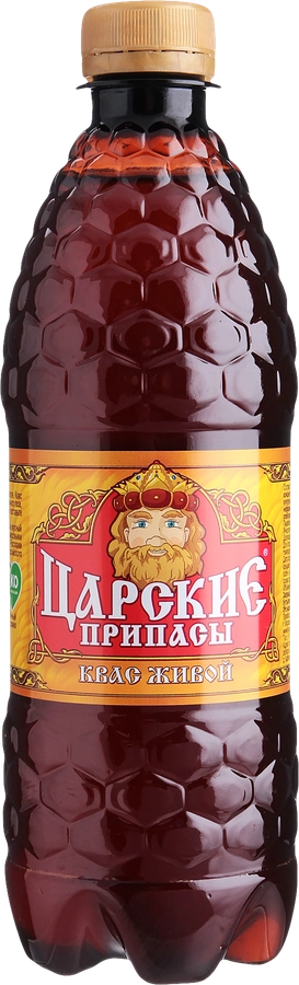 Квас ЦАРСКИЕ ПРИПАСЫ живой традиционный, 500мл