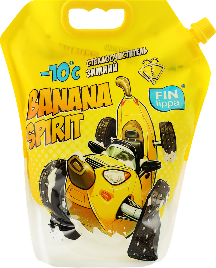 Стеклоочиститель FIN TIPPA Banana spirit, до -10 градусов, 3л