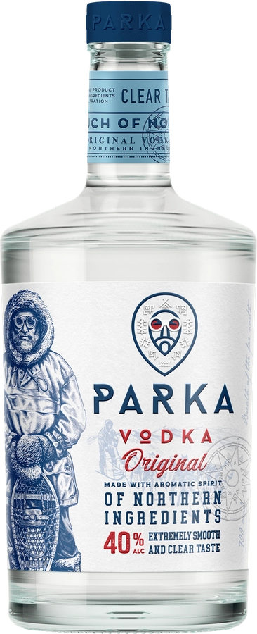 Водка PARKA 40%, 0.7л