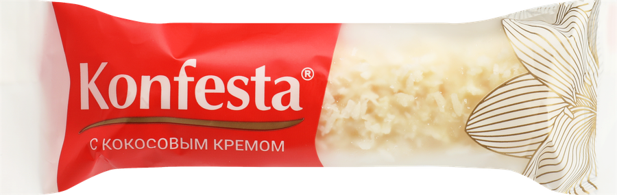 Конфеты KONFESTA Глазированные с кокосовой начинкой, весовые, превью