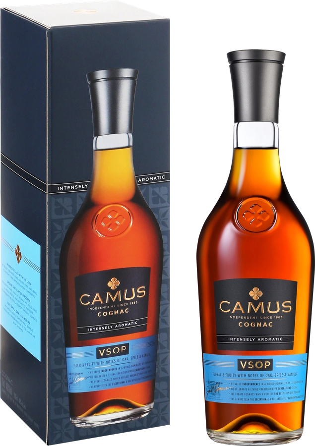 Коньяк CAMUS VSOP ординарный 4 года 40%, п/у, 0.7л