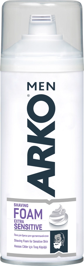 Пена для бритья ARKO Men Extra Sensitive, 400мл