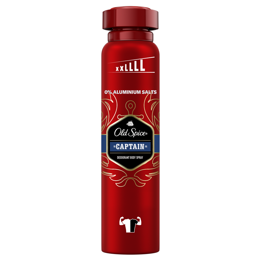 Дезодорант-спрей мужской OLD SPICE Captain, 250мл