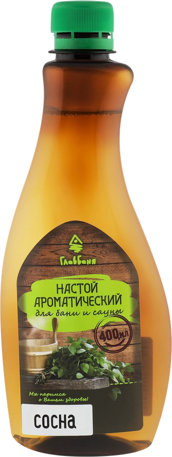 Настой ароматический для бани и сауны ГЛАВБАНЯ Сосна, Арт. Б22004, 400мл