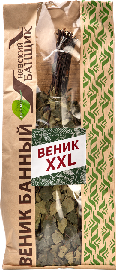 Веник банный НЕВСКИЙ БАНЩИК березовый р. XXL, Арт. Б1943Л
