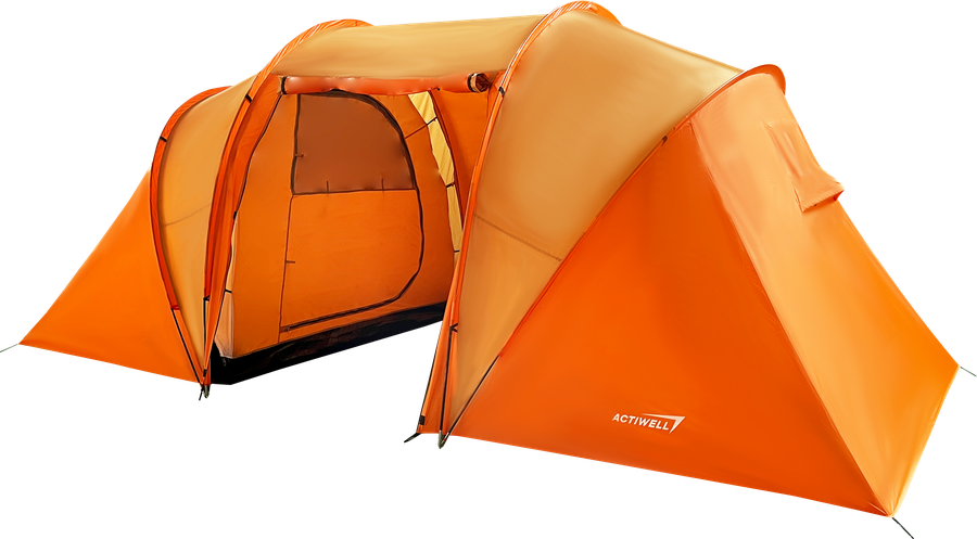 Палатка 4-местная ACTIWELL 210х240х130(внутри)/460х230х185см, Арт. 
MU2010