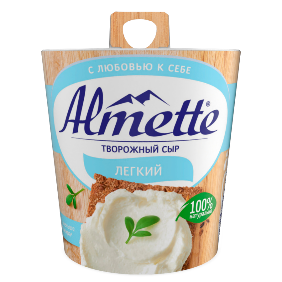 Сыр творожный HOCHLAND Almette легкий 53%, без змж, 150г, превью