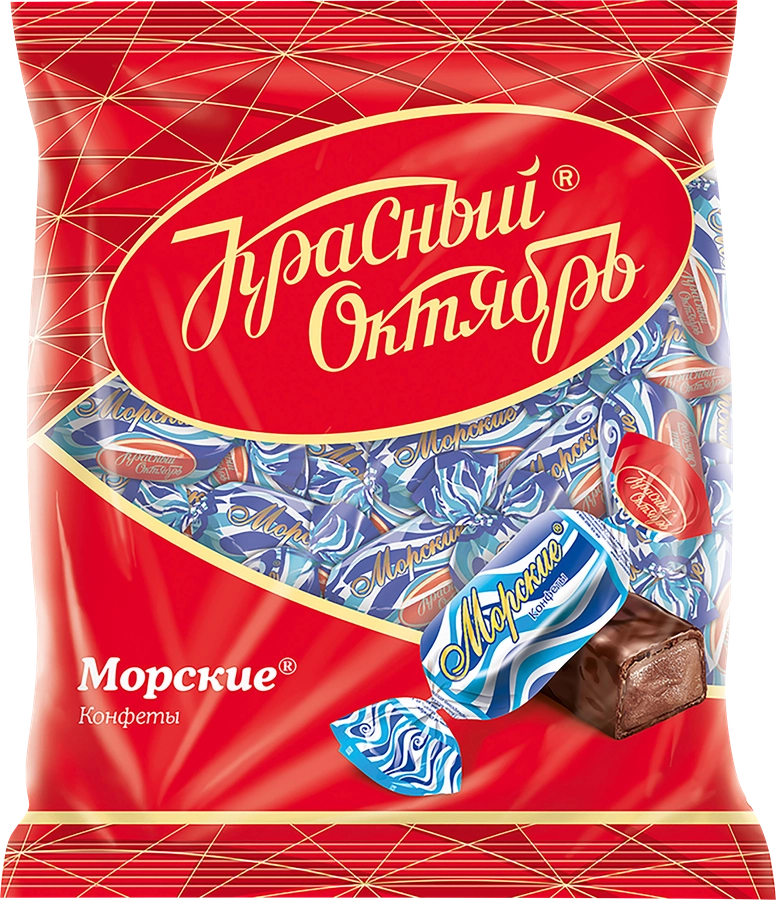 Конфеты КРАСНЫЙ ОКТЯБРЬ Морские, 250г