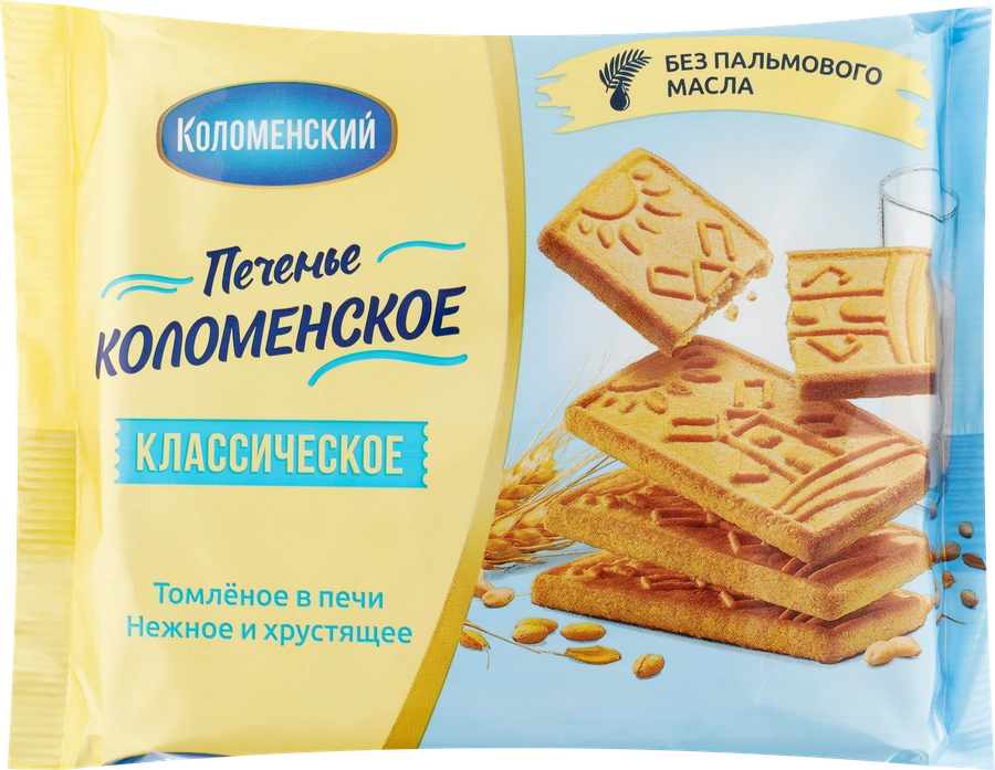 Печенье сахарное КОЛОМЕНСКОЕ Классическое, 240г