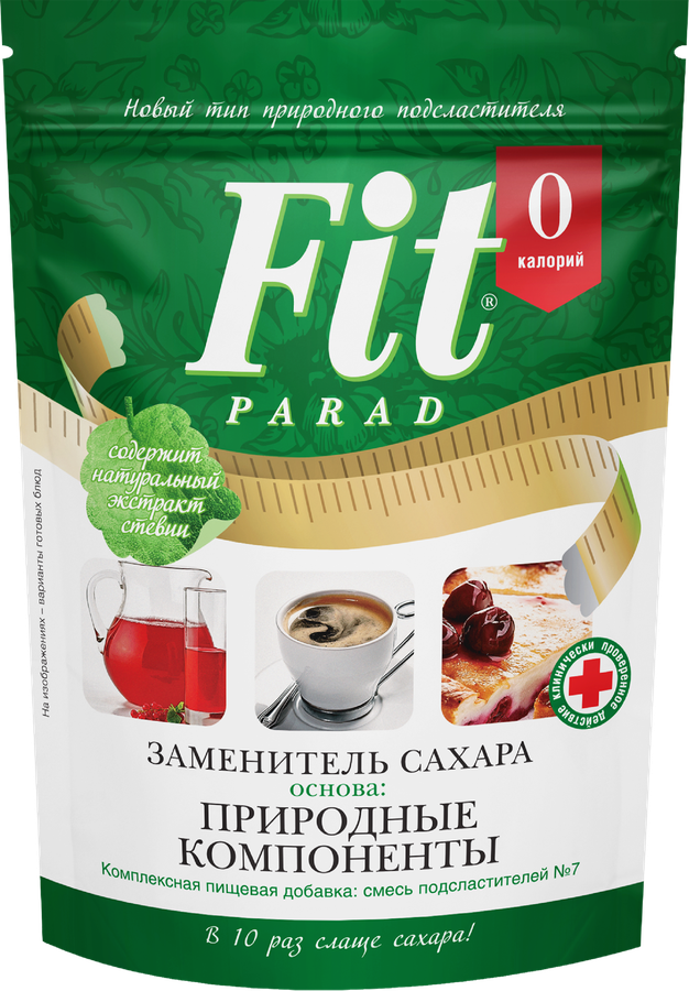 Заменитель сахара FITPARAD 0 калорий №7, 250г