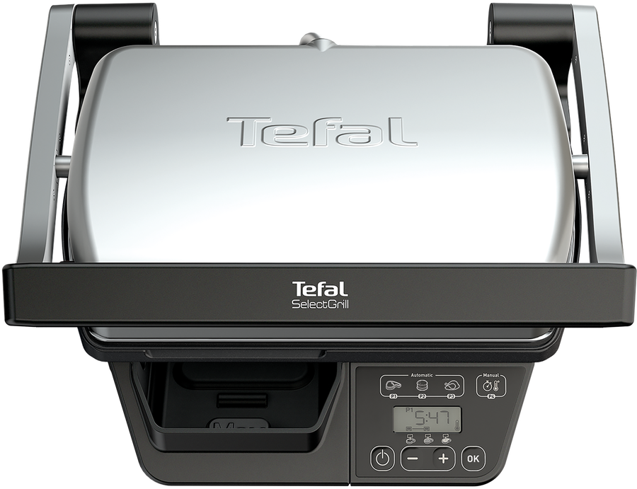 Гриль TEFAL Select, 2000Вт, антипригарное покрытие Арт. GC740B30, превью