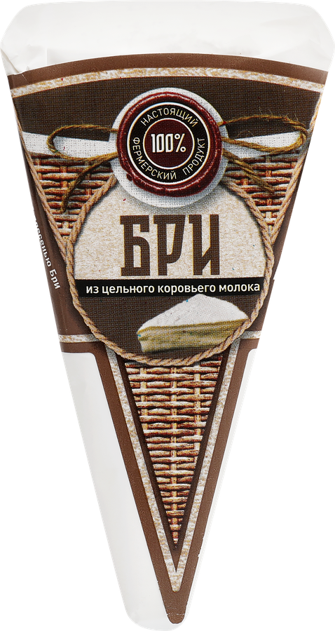Сыр ГОРОДЕЦКАЯ СЫРОВАРНЯ Бри 50%, без змж, 100г