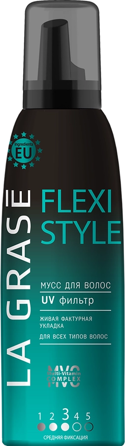 Мусс для волос LA GRASE Flexi Style, 150мл