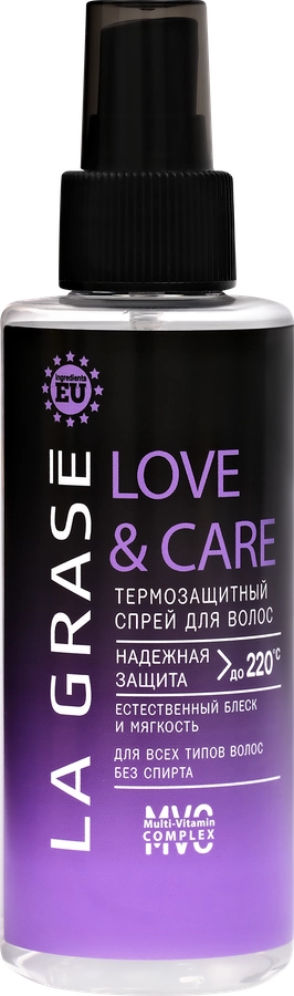 Спрей для волос LA GRASE Love&Сare термозащита, 150мл