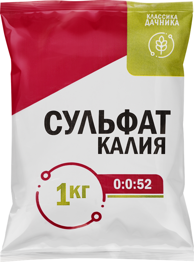 Удобрение минеральное Сульфат калия, 1кг