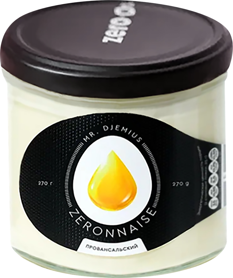 Соус низкокалорийный MR.DJEMIUS ZERO Zeronnaise Провансальский, на основе растительных масел, 270г, превью