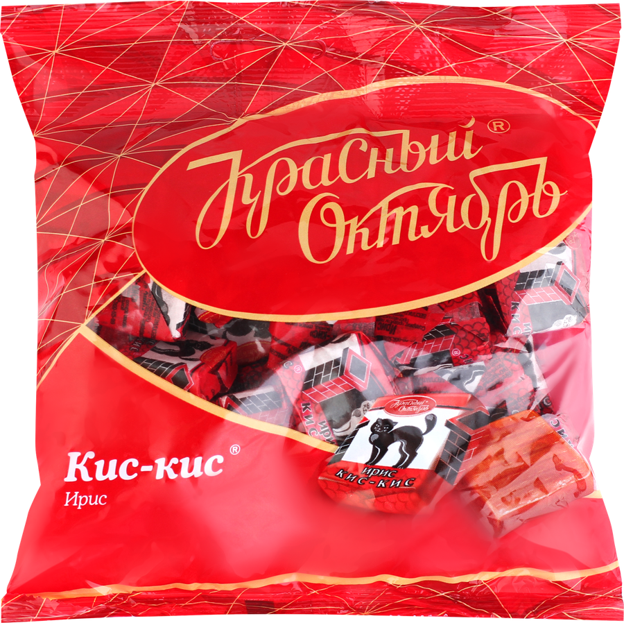 Конфеты КРАСНЫЙ ОКТЯБРЬ Ирис Кис-кис, 250г