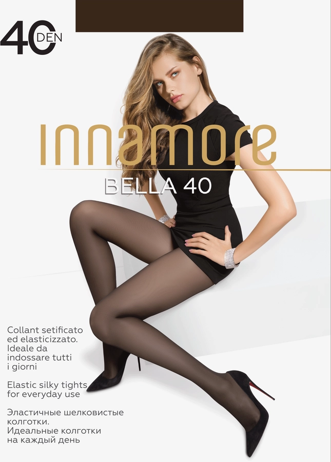 Колготки женские INNAMORE Bella 40 den Moka 4