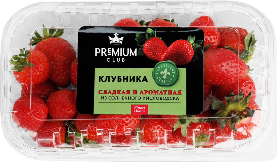 Клубника PREMIUM CLUB Фермерская, 350г