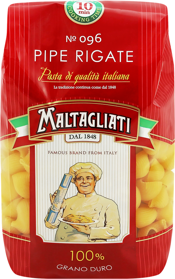 Макароны MALTAGLIATI Рожок крупный, 450г