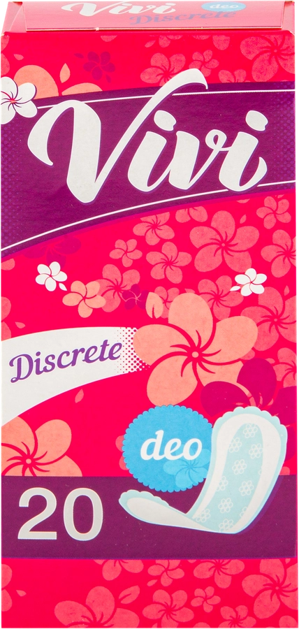 Прокладки ежедневные VIVI Discrete Form Deo, 20шт