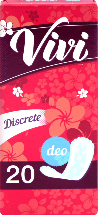 Прокладки ежедневные VIVI Discrete Form Deo, 20шт