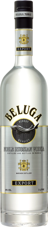 Водка BELUGA Нобл 40%, 3л