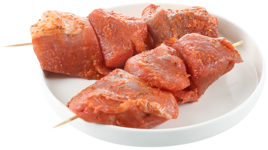 Шашлык из свиного окорока ЛЕНТА FRESH в маринаде грузинский, весовой