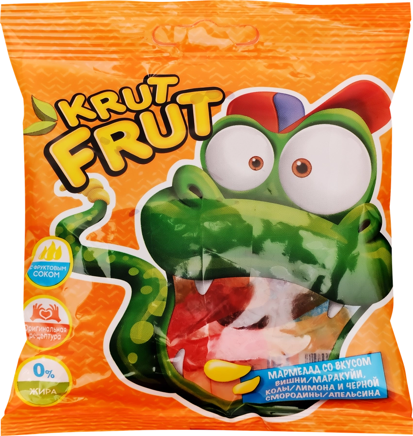 Мармелад жевательный KRUTFRUT Змейка, 70г