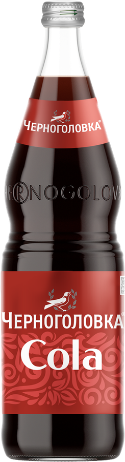 Напиток ЧЕРНОГОЛОВКА Кола сильногазированный, 1л