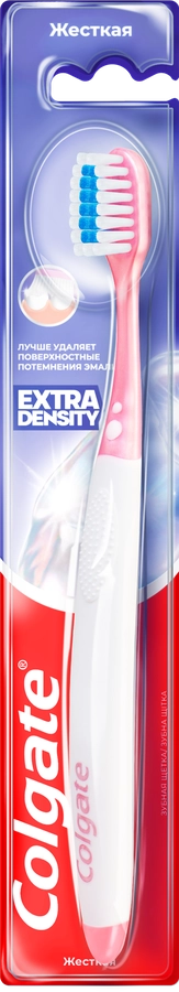 Зубная щетка COLGATE Extra Density, жесткая