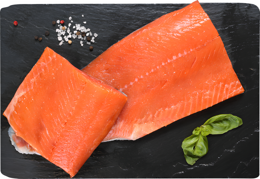 Форель Радужная слабосоленая ЛЕНТА FRESH филе, весовая, превью